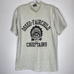 Fruit Of The Loom Best Osseo Fairchild Wisconsin Chieftains Tshirt Size Medium